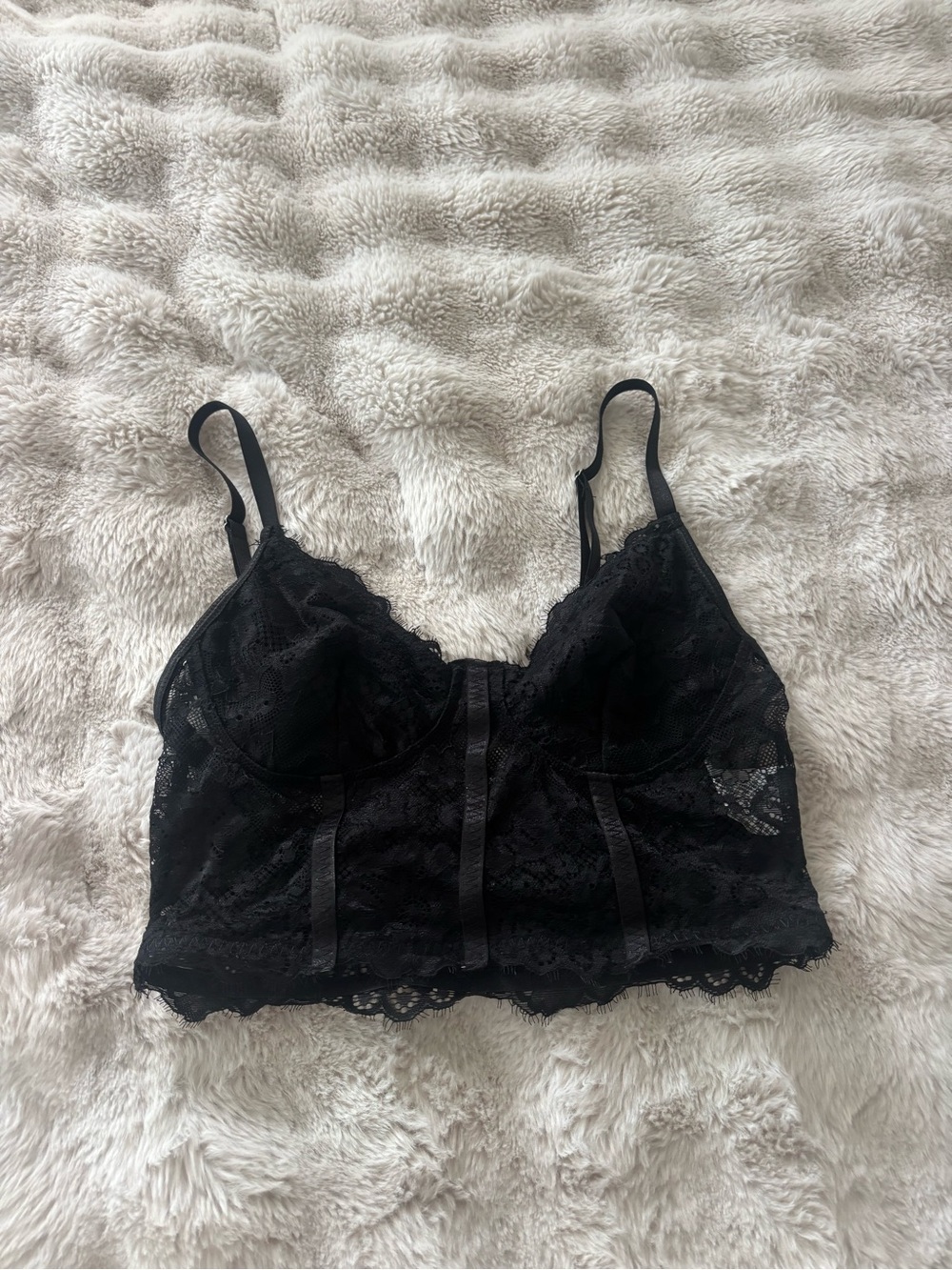 Lace crop top